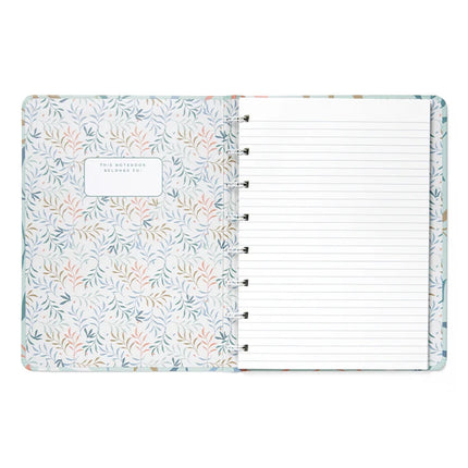Filofax Notebook - A5 - Botanical - Mint