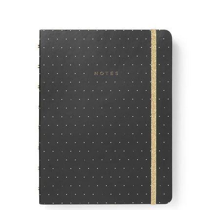 Filofax Notebook - A5 - Moonlight - Black