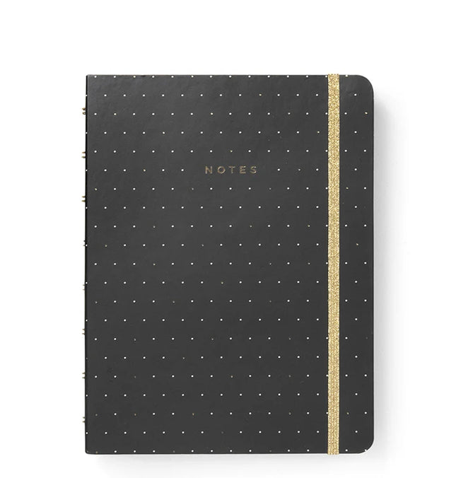 Filofax Notebook - A5 - Moonlight - Black