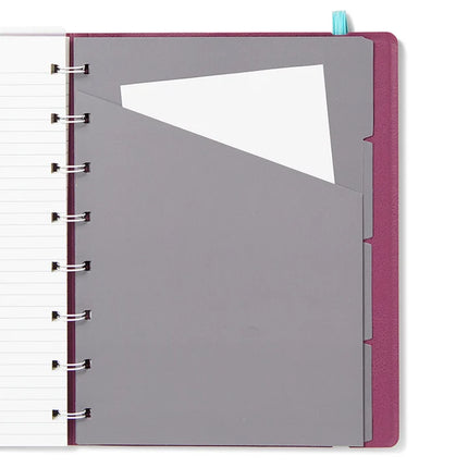 Filofax Notebook - A5 - Contemporary - Plum