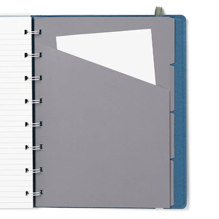 Filofax - A5 - Notebook - Contemporary - Blue Steel