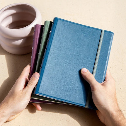 Filofax Notebook - A5 - Contemporary Blue Steel