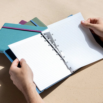 Filofax Notebook - A5 - Contemporary Blue Steel
