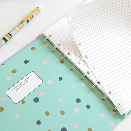Filofax Notebook - A5 - Good Vibes Stripes