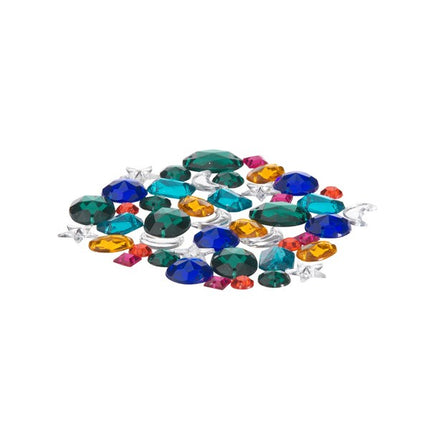 DAS Rhinestones Assorted Shapes & Sizes 25gm
