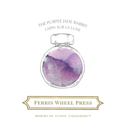 Ferris Wheel Press Fountain Pen Ink - Purple Jade Rabbit - Limited Edition