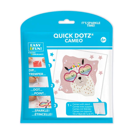 Diamond Dotz Quick Dotz Cameo - Llama Rainbow
