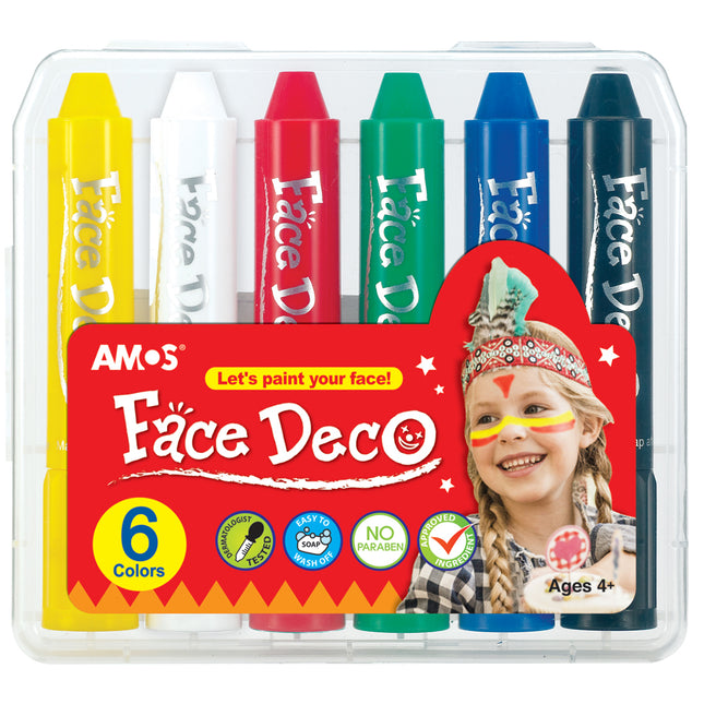 Amos Face Deco Face Paint Sets