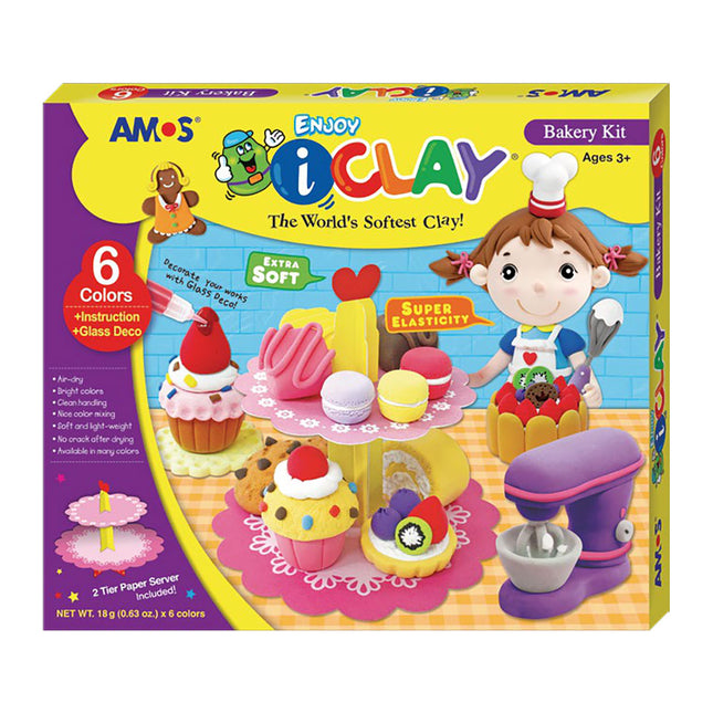 Amos i-Clay Modelling Clay Kit - Bakery