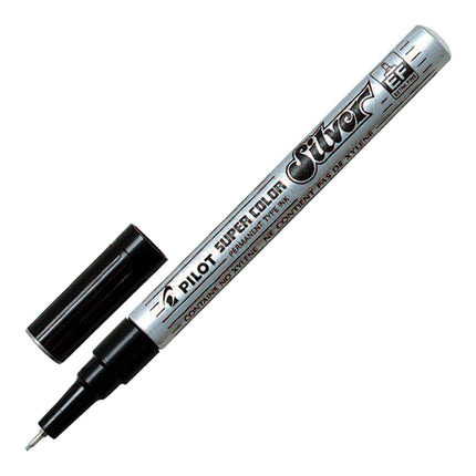 Pilot  Super Color Marker - Extra Fine Silver