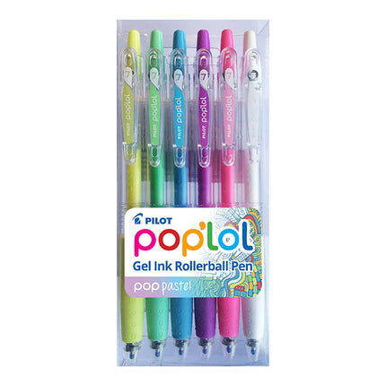 Pilot Pop'Lol Gel Pens - Pack of 6 - Pastel
