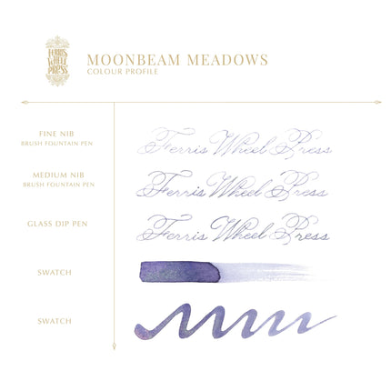 Ferris Wheel Press Fountain Pen Ink Ferritales - Moonbeam Meadows
