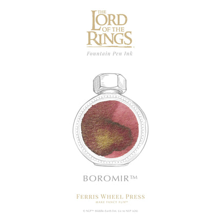 *PRE-ORDER* Ferris Wheel Press Fountain Pen Ink - Lord of the Rings - Boromir 38ml