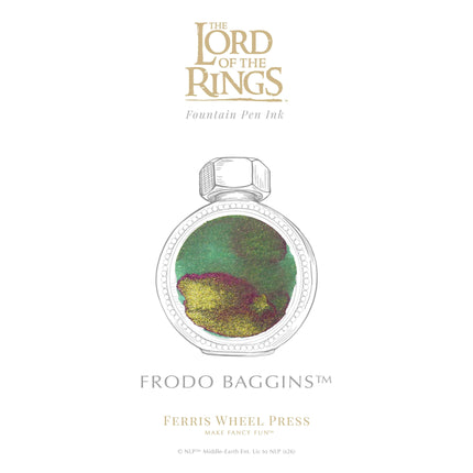 *PRE-ORDER* Ferris Wheel Press Fountain Pen Ink - Lord of the Rings - Frodo Baggins 38ml