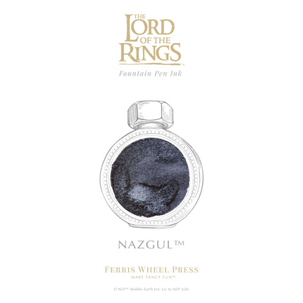 *PRE-ORDER* Ferris Wheel Press Fountain Pen Ink - Lord of the Rings - Nazgul 38ml