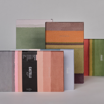 Castelli Stripes Mid Notebook - Ruled