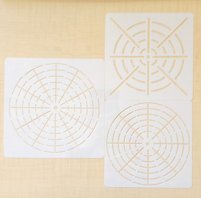Mandala Dotting Stencils Target - Set of 3