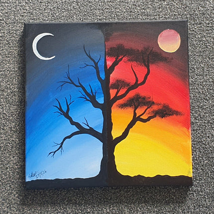 12" x 12" - Day N' Night