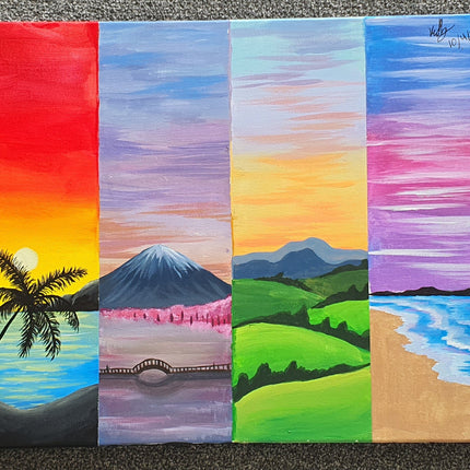 16" x 20" - Changing Seasons