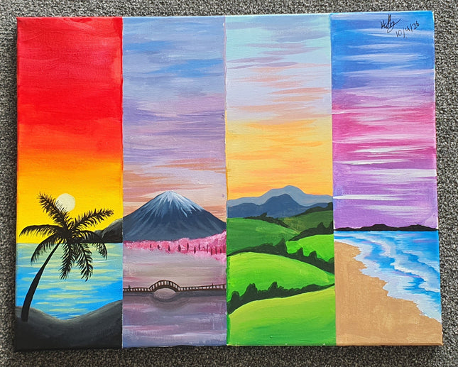 16" x 20" - Changing Seasons