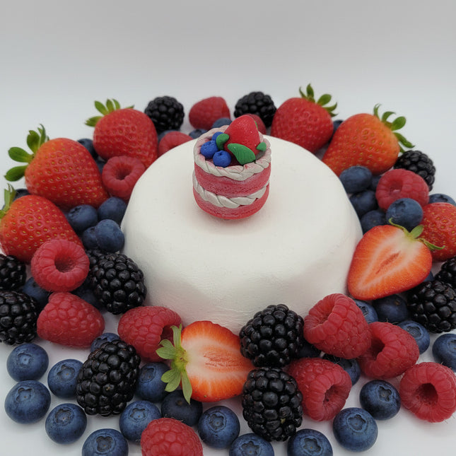 Polymer Clay Fridge Magnet - Gateau