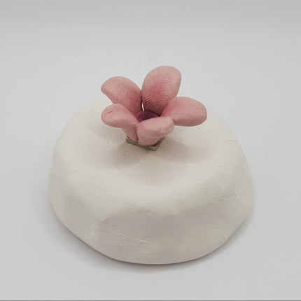 Polymer Clay Fridge Magnets - Pair of Flowers