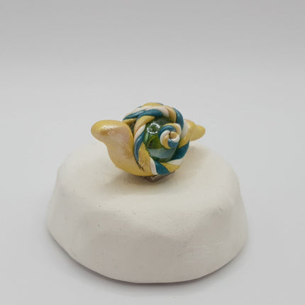 Polymer Clay Fridge Magnet - Quirky Snails