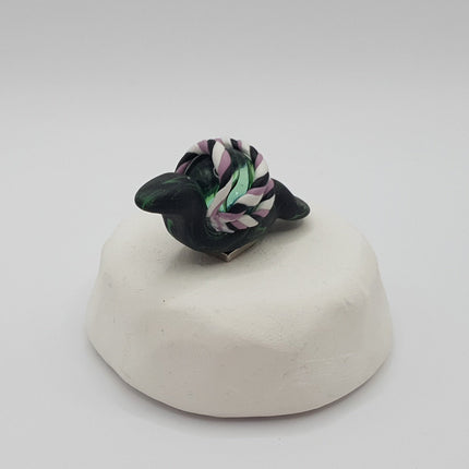 Polymer Clay Fridge Magnet - Quirky Snails