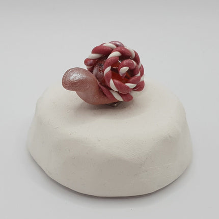 Polymer Clay Fridge Magnet - Quirky Snails