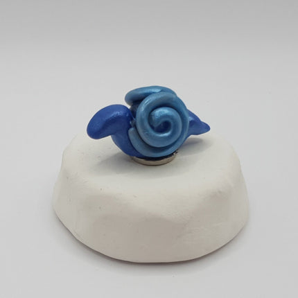 Polymer Clay Fridge Magnet - Quirky Snails