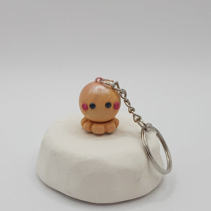 Polymer Clay Key Rings - Teeny Octo's