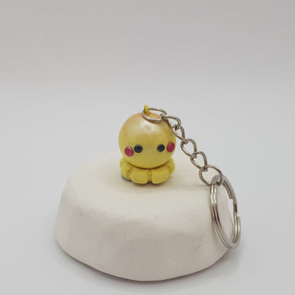 Polymer Clay Key Rings - Teeny Octo's