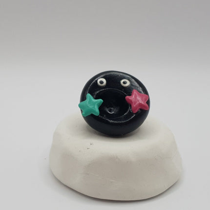 Polymer Clay Fridge Magnets - Star Buddies - Set of 4
