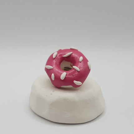 Polymer Clay Fridge Magnets - Scrummy Donuts