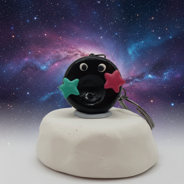 Polymer Clay Key Rings - Star Buddies