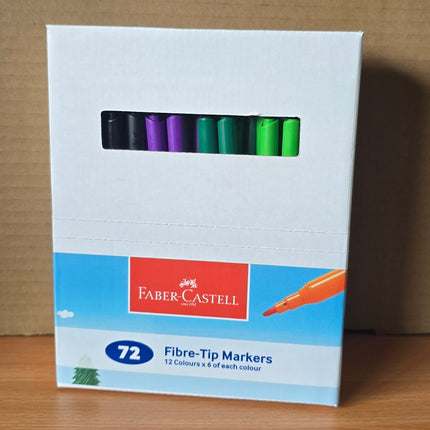 Faber-Castell Felt Tip Markers - Caddy of 72