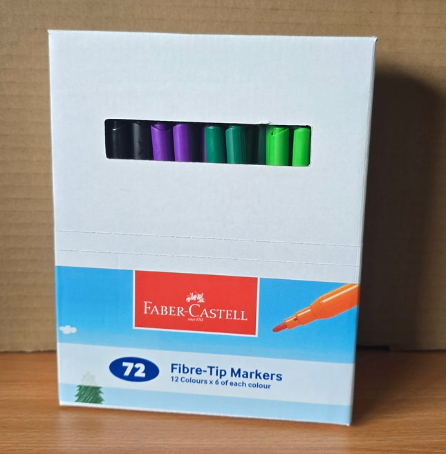 Faber-Castell Felt Tip Markers - Caddy of 72