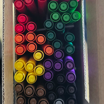 Faber-Castell Felt Tip Markers - Caddy of 72