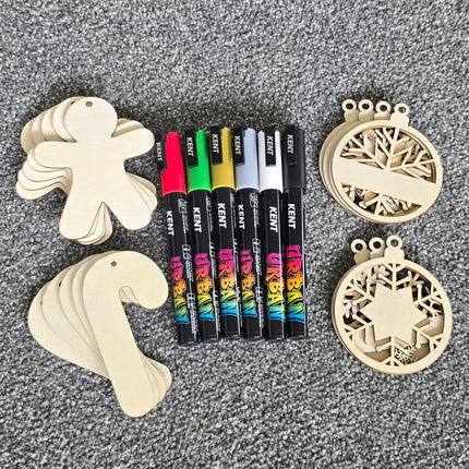 DIY Christmas Kit - Deluxe - Kent Urban Markers & 17 Shapes