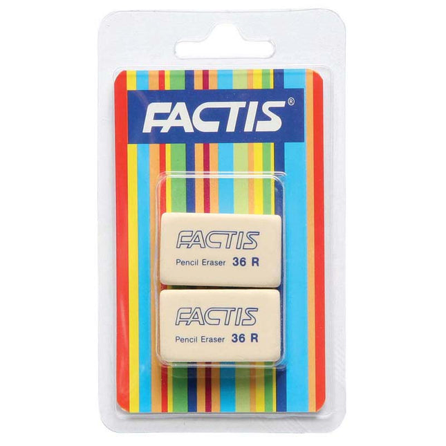 Factis Eraser 36R Twin Pack