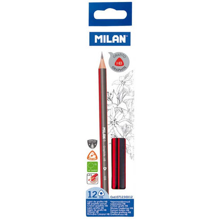 Milan Graphite Pencils Triangular