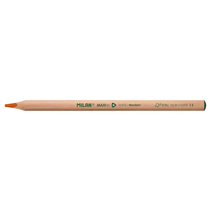 Milan Coloured Pencils - Triangular Maxi - Pack of 12
