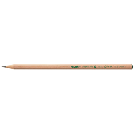 Milan HB Hexagonal Pencil - Pack of 12