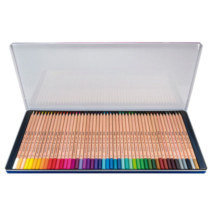 Milan Coloured Pencils Thick Lead - Metal Tin of 48