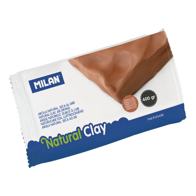 Milan Air Dry Natural Modelling Clay 400g
