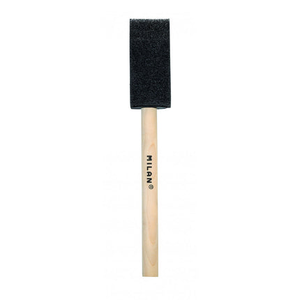 Milan Black Sponge Brush 1321 Series
