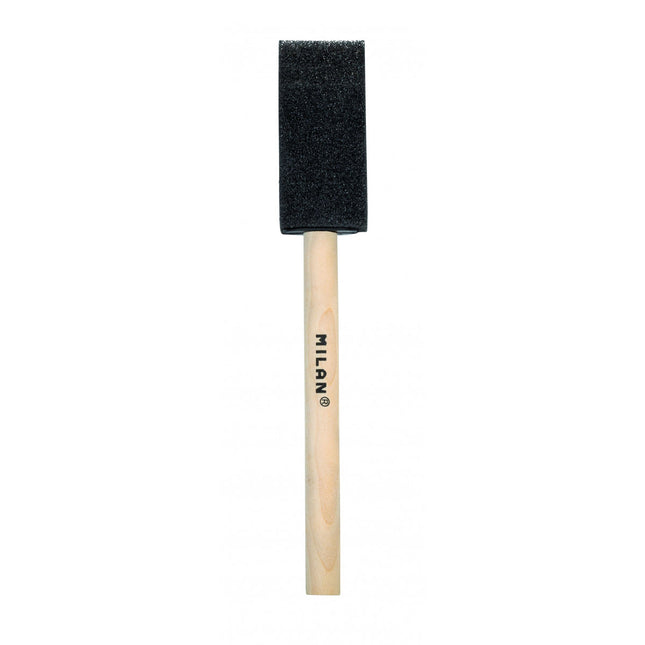 Milan Black Sponge Brush 1321 Series