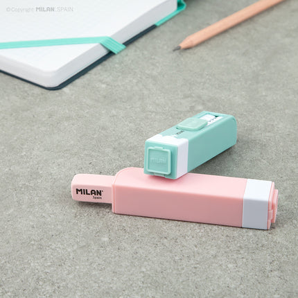 Milan Anti-Bacterial Stick Sharpener / Eraser
