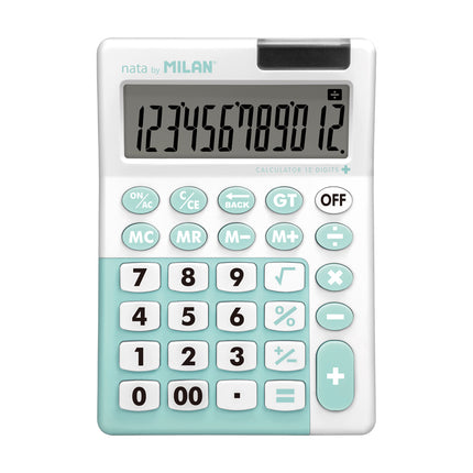 Milan Antibacterial - 12 Digit Desk - Calculator