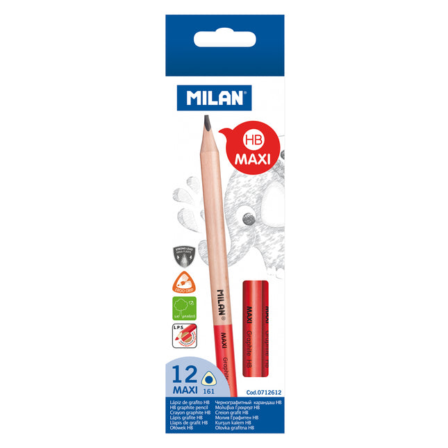 Milan Maxi Graphite Pencils HB